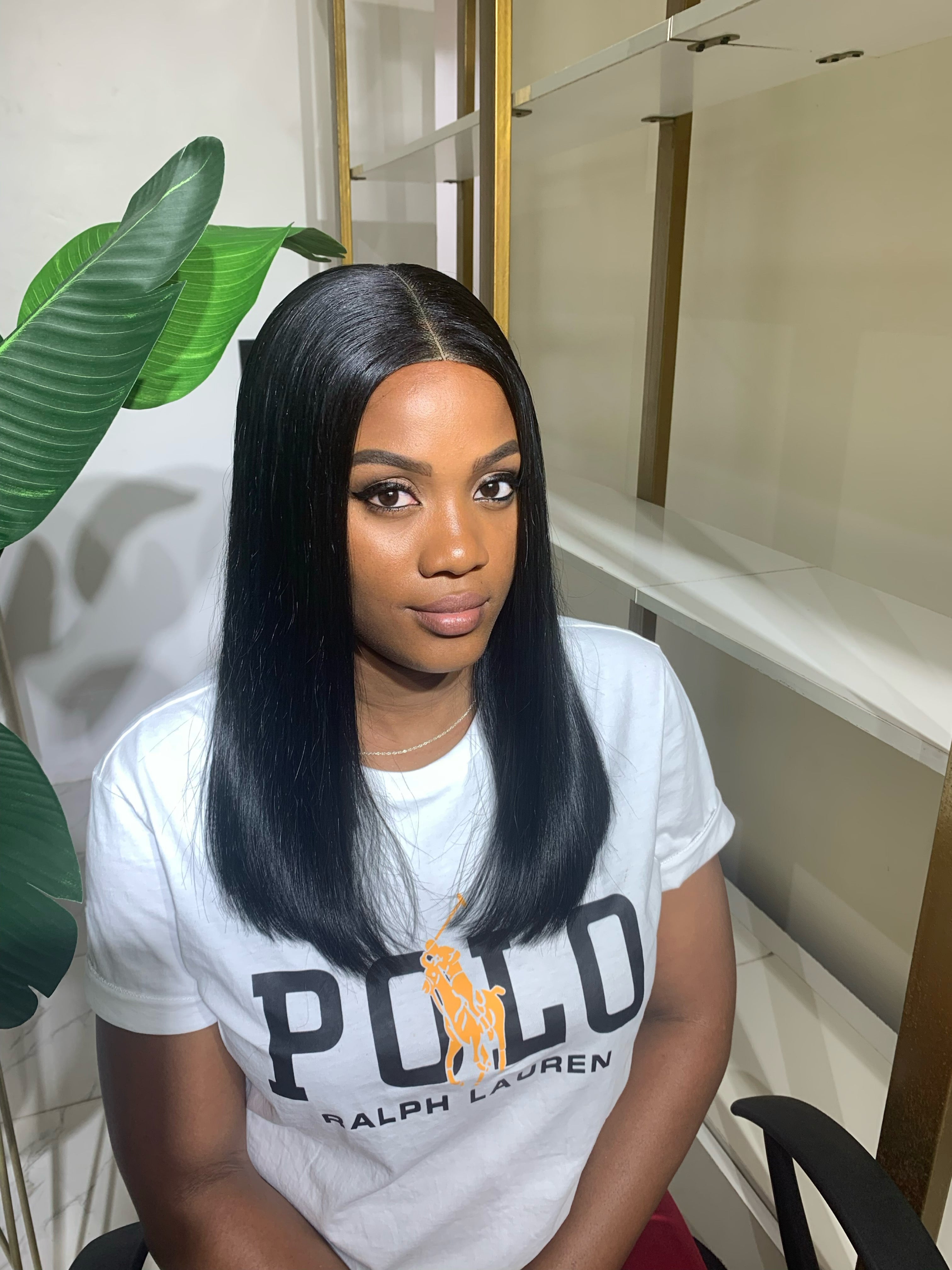 Emerald Super Silky Bone Straight Wig